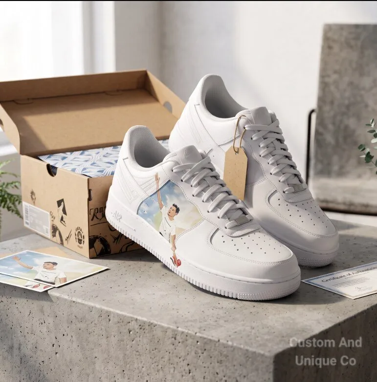 Erika Kirk’s Husband Charlie Kirk Custom Nike Air Force