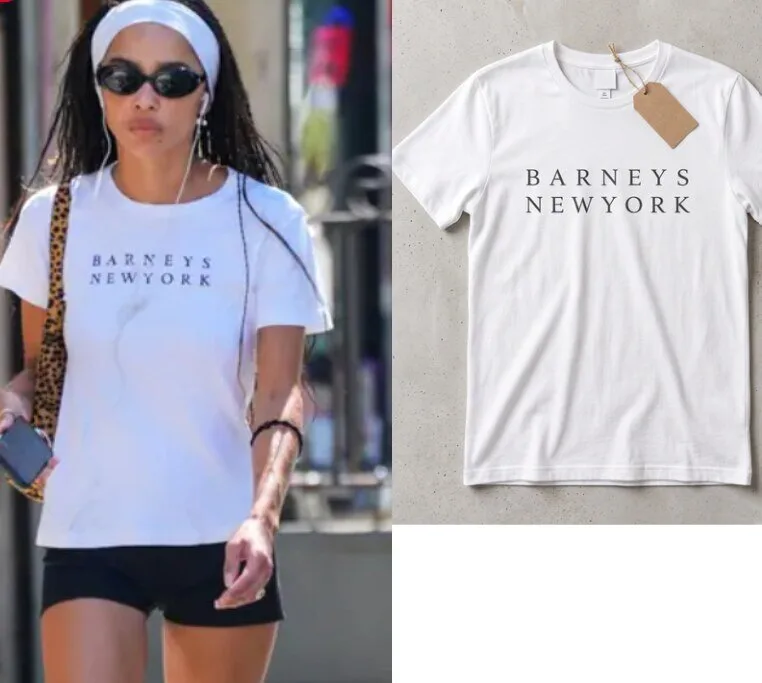 Zoe Kravitz Walks New York Tee 7 Zoe Kravitz Walks New York Tee