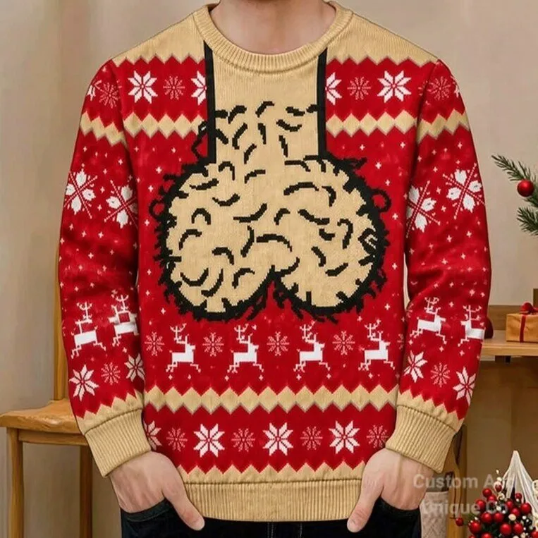 Funny Ugly Christmas Sweater Jingle Balls