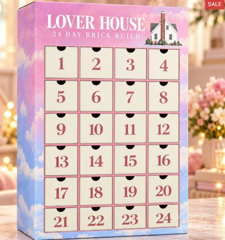 Taylor Swift Love House Advent Calender 24 Days Lego