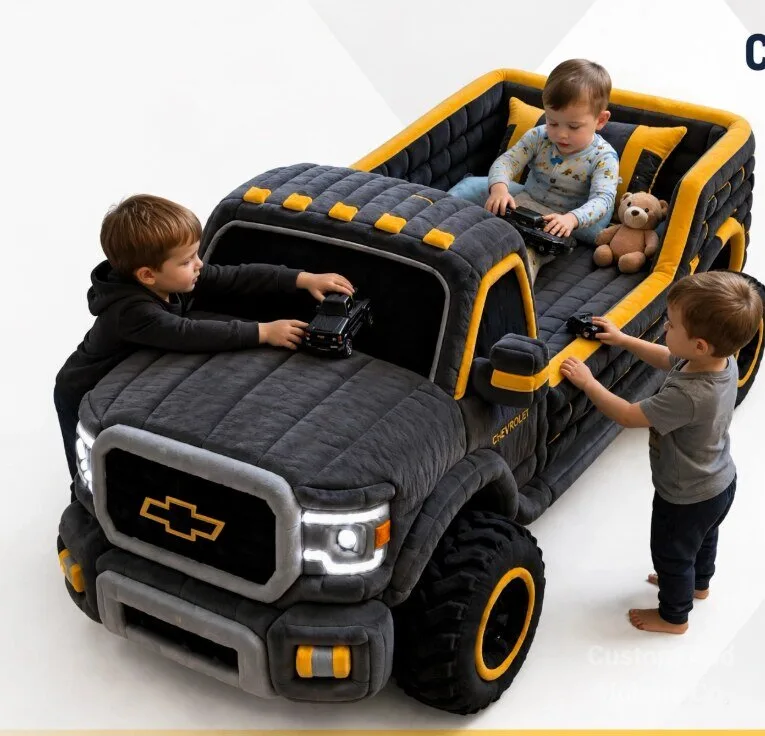 TRUCK-SHAPED BEDS For Baby