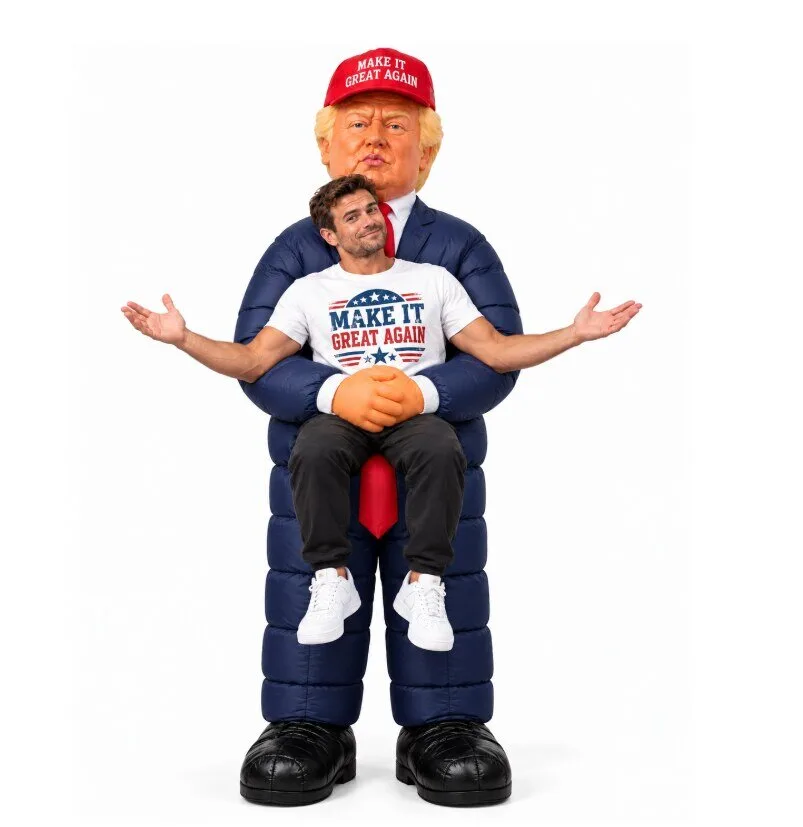 Trump Piggyback Costume / Ride-on Costume 9 Trump Piggyback Costume / Ride-on Costume