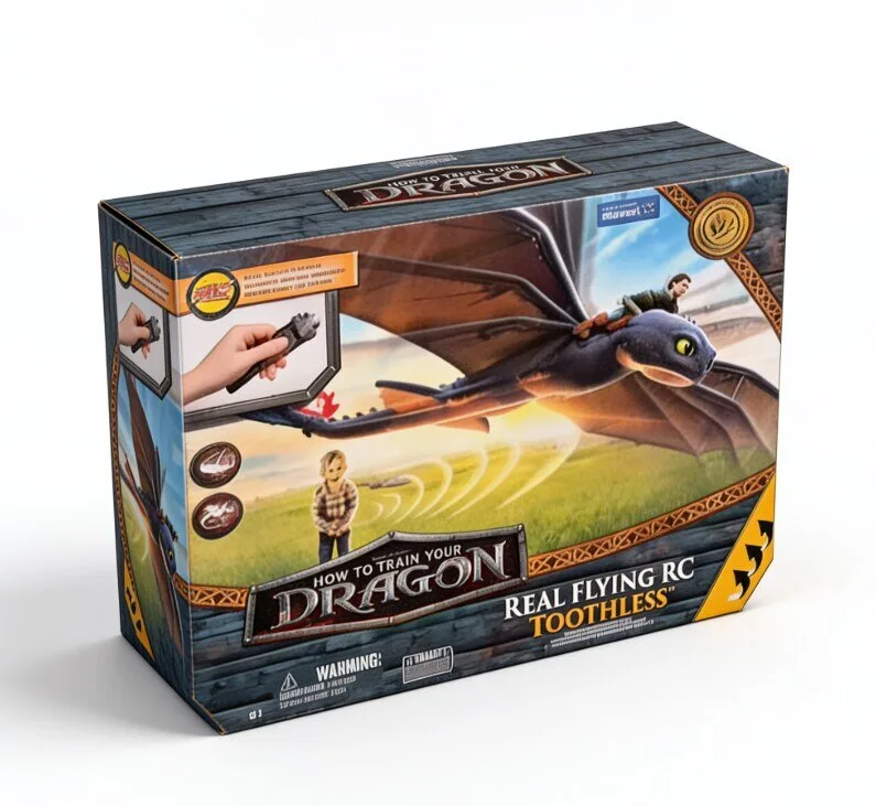 How To Train Your Dragon - Real Flying Remote Control Toothless