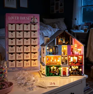 Taylor Swift Love House Advent Calender 24 Days Lego