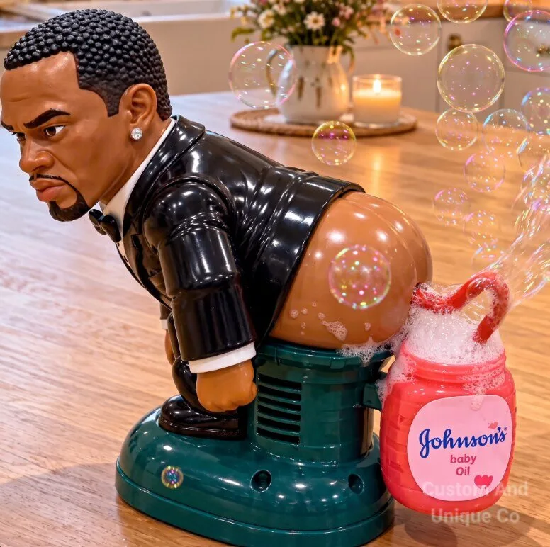 Diddy x Johnson's Baby Oil Bubble Machine